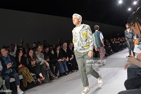 hermes adam clayton|Adam Clayton walks the runway as Benedict Cumberbatch, Katy .